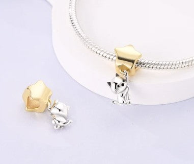 Charm Kitten Hanging from a Star ✨🐾