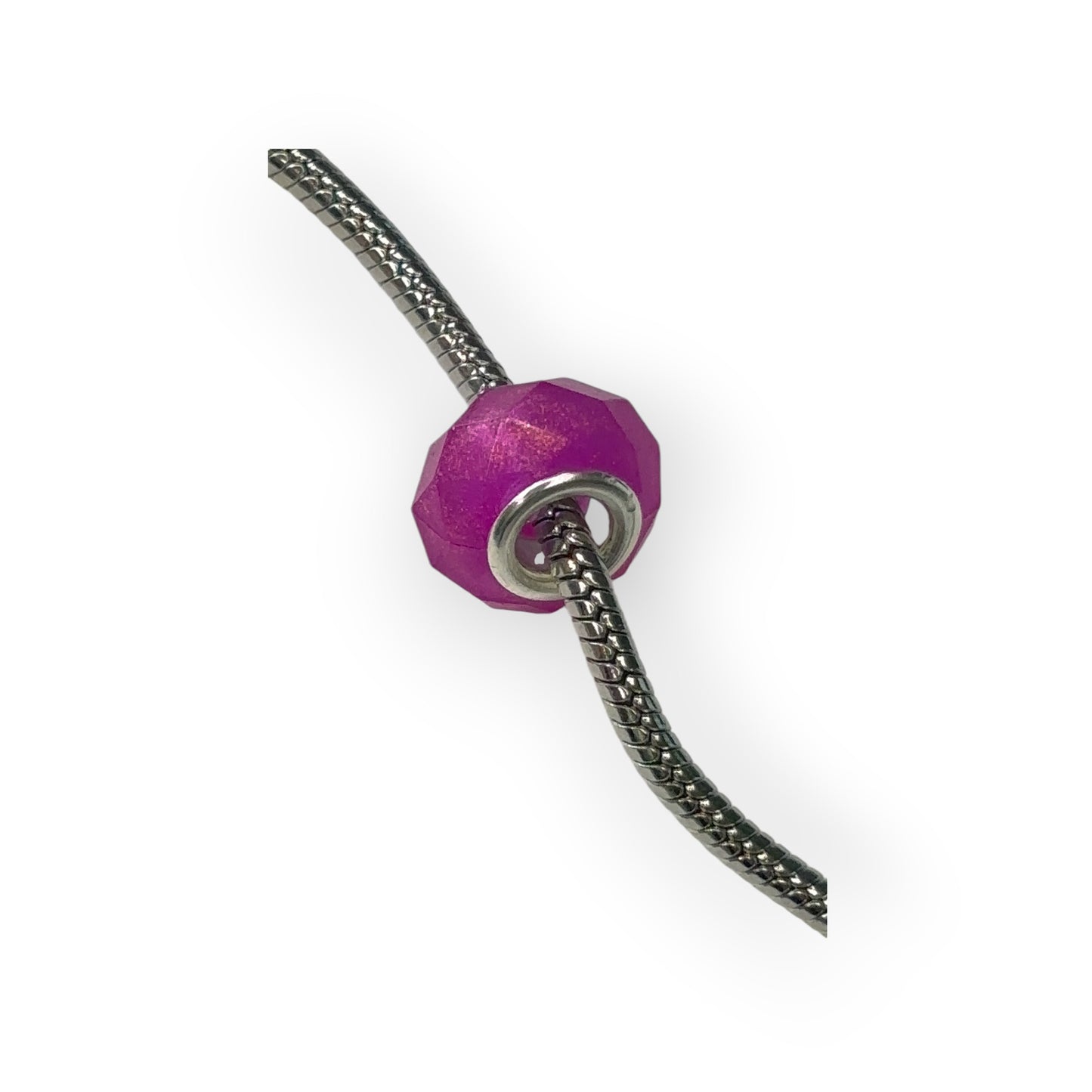 Charm esfera fucsia opaca