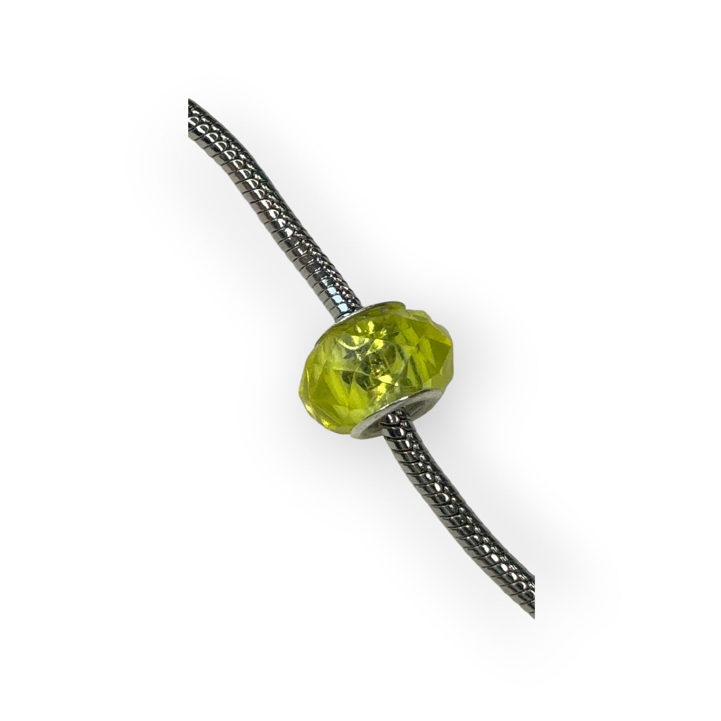 Charm cristal verde lima