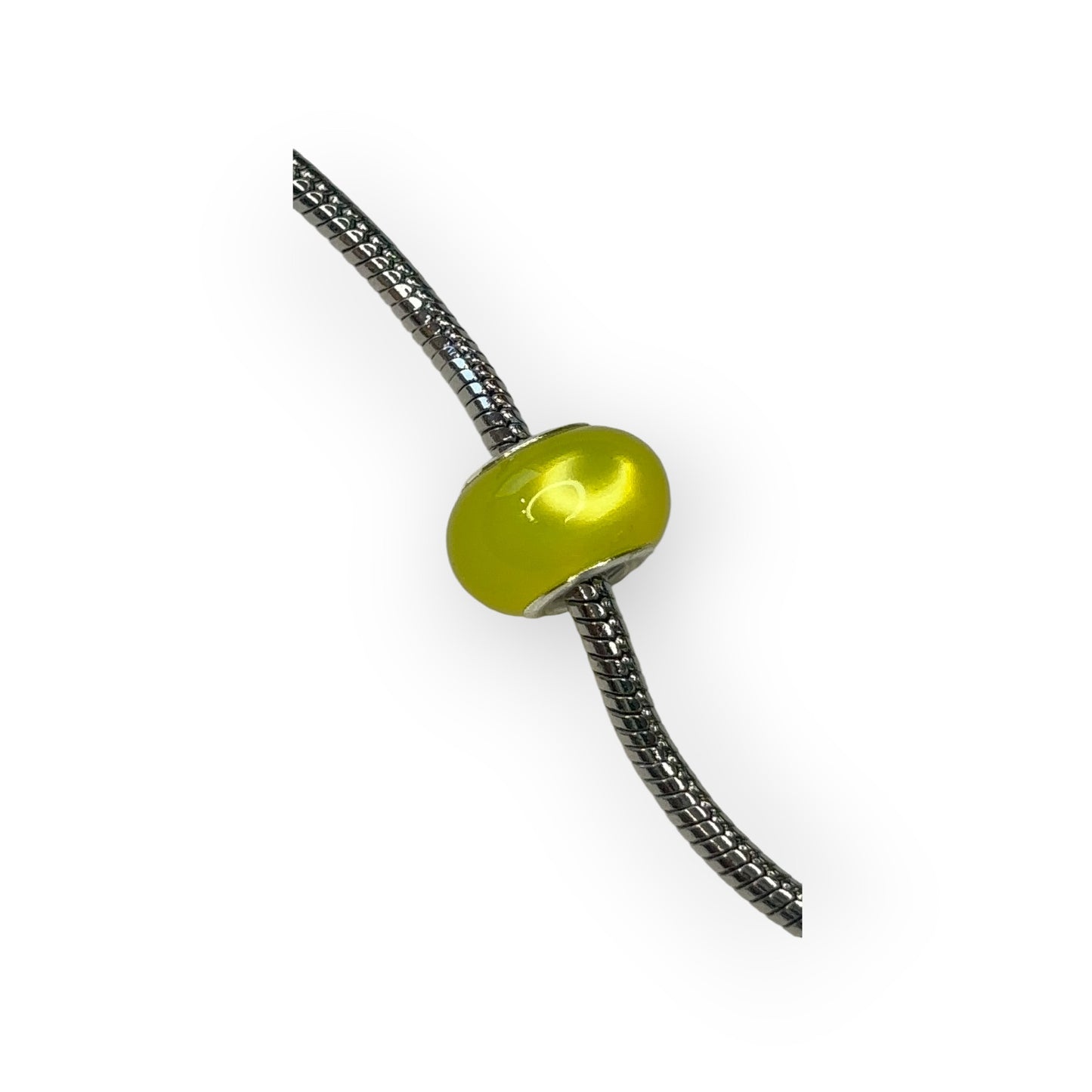 Charm esfera cristal amarillo