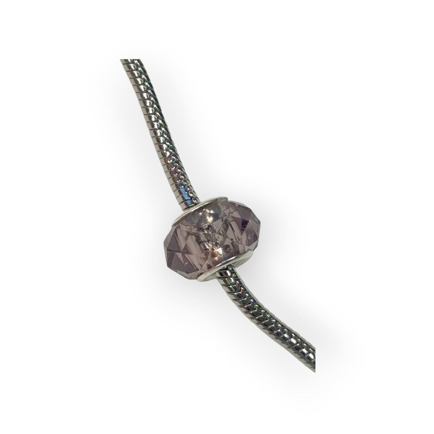 Charm esfera cristal burdeos