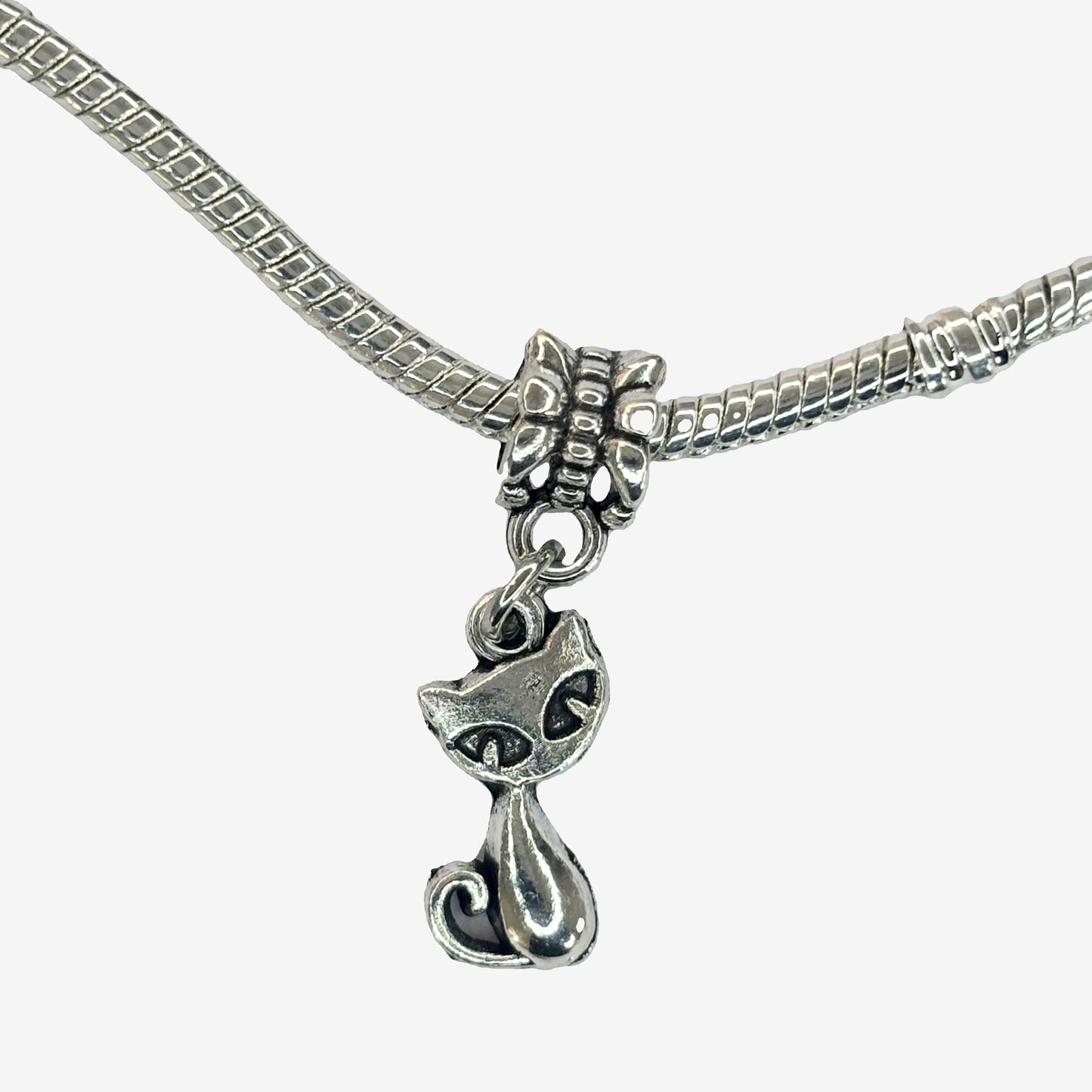 Charm Gatito Estilo Retro