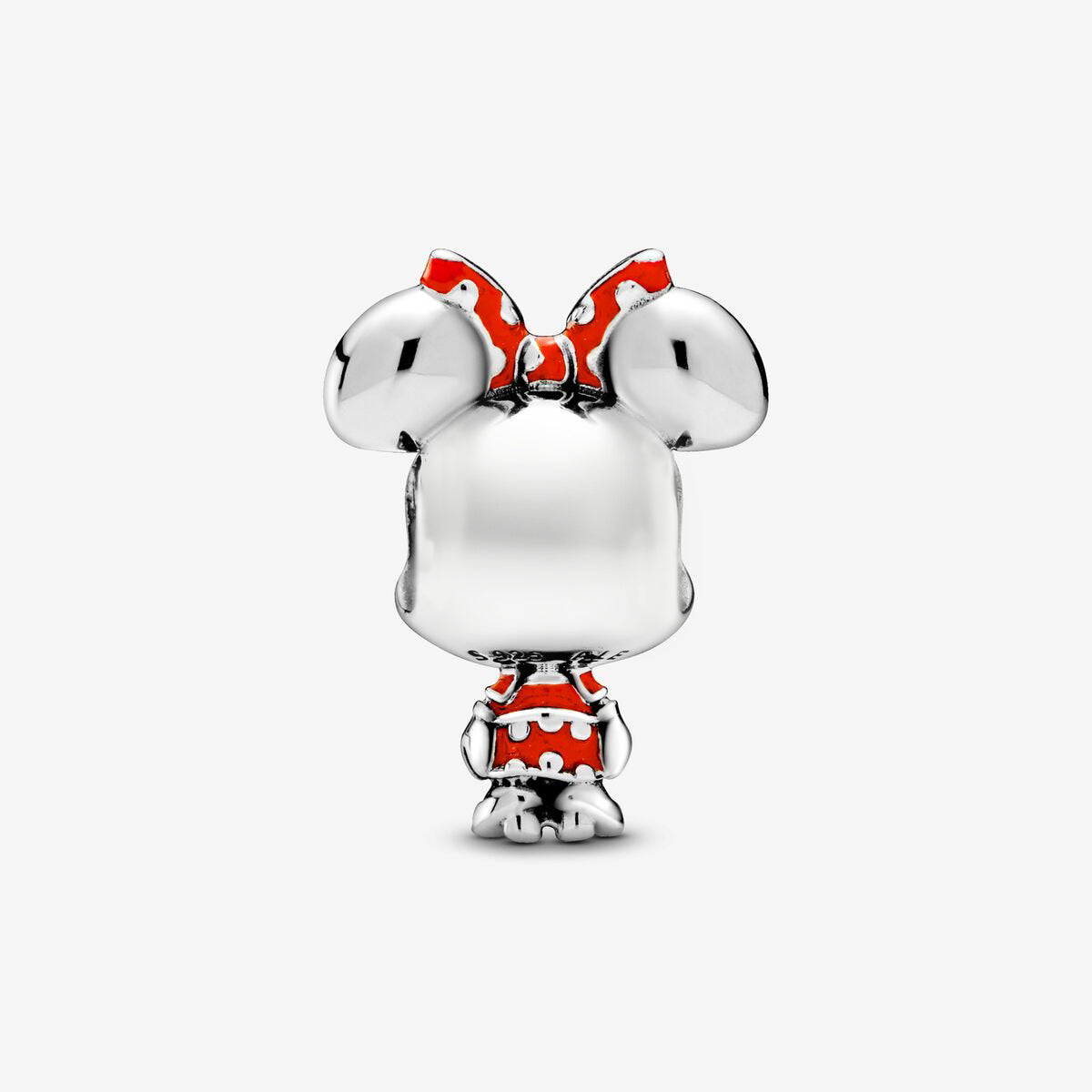 Charm Minnie Mouse con Lazo Rojo