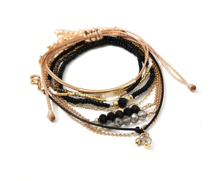Pack de 8 Pulseras – Elegancia y Estilo en un Solo Set ✨
