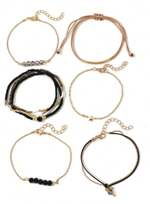 Pack de 8 Pulseras – Elegancia y Estilo en un Solo Set ✨