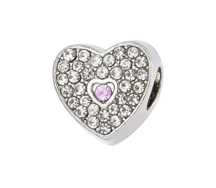 Charm Corazón Brillante