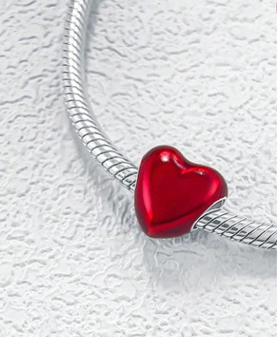 Charm Corazón Rojo