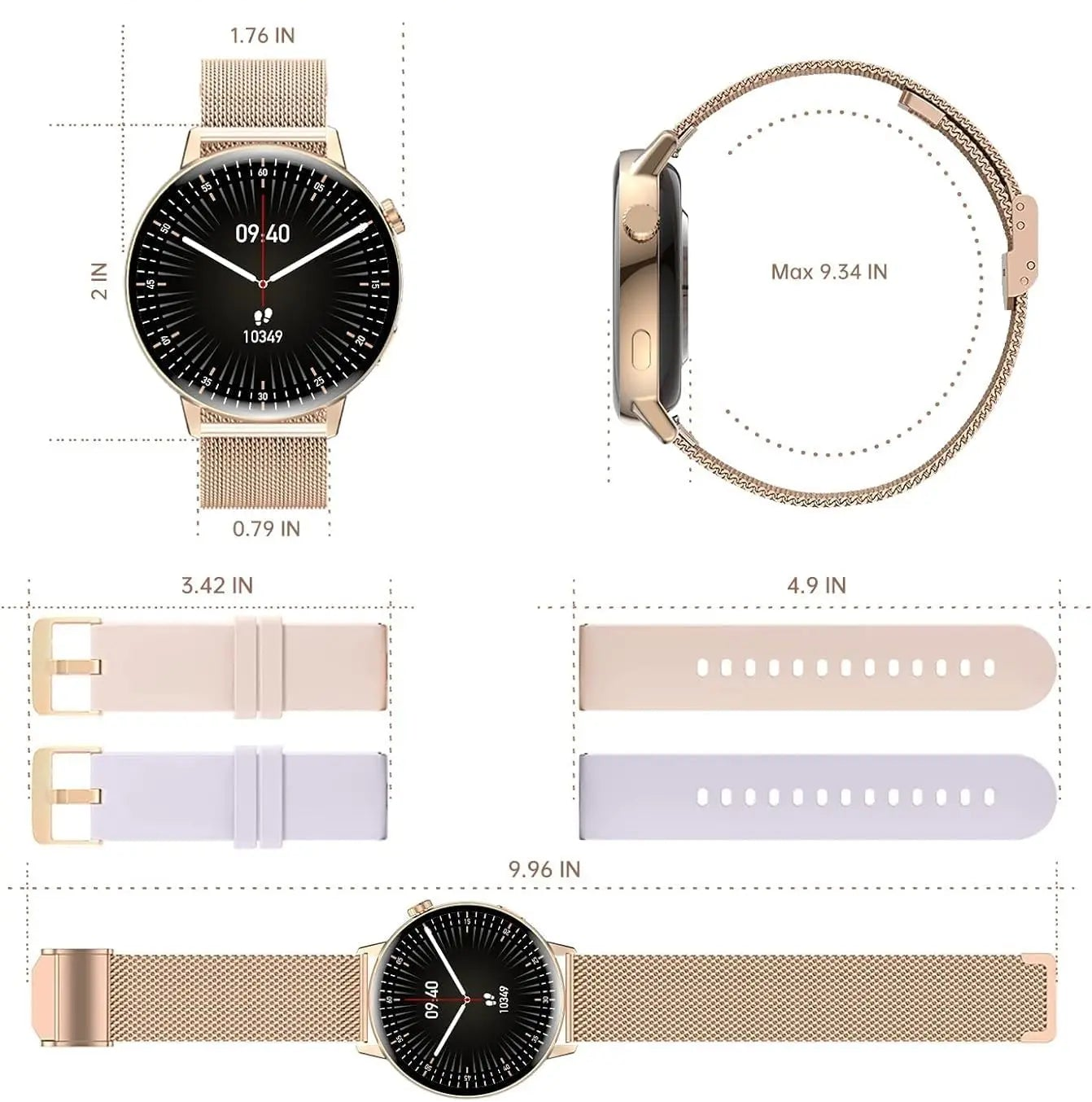 Smartwatch Elegance Mujer
