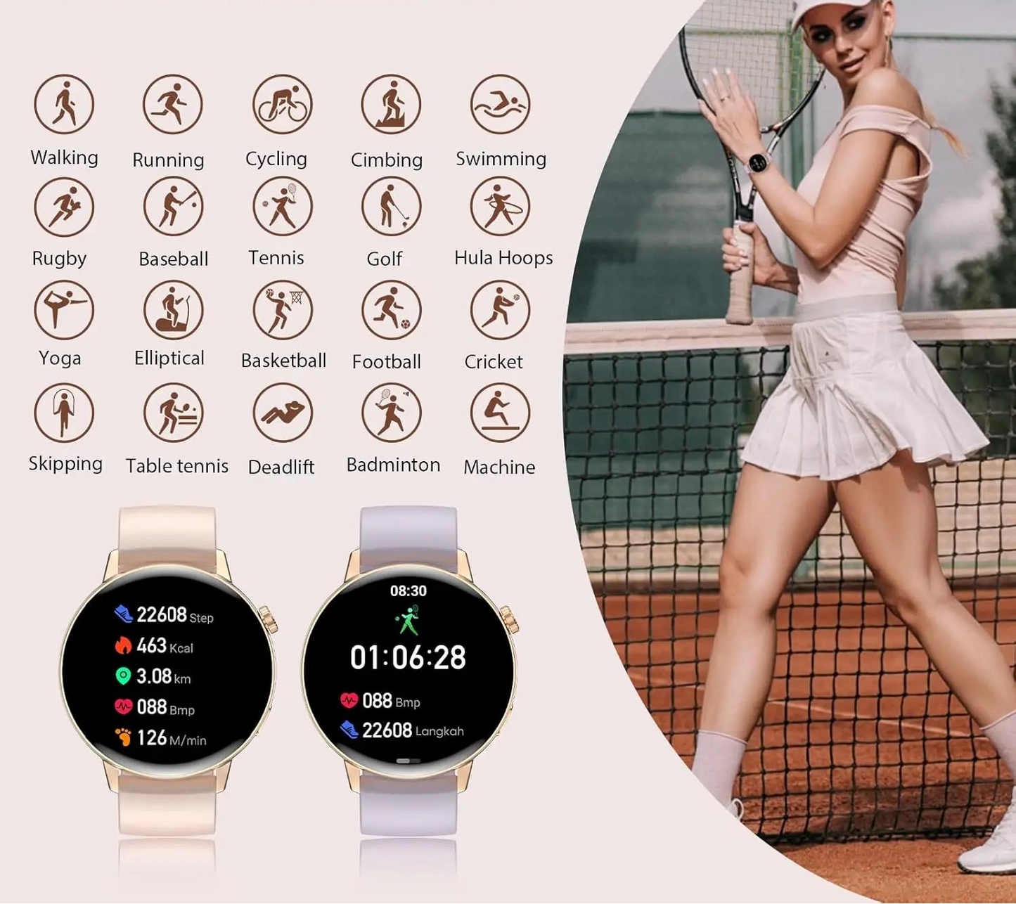 Smartwatch Elegance Mujer