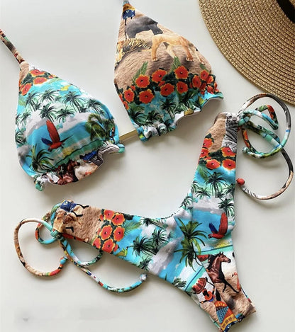 Bikini Sexy Estampado Exclusivo