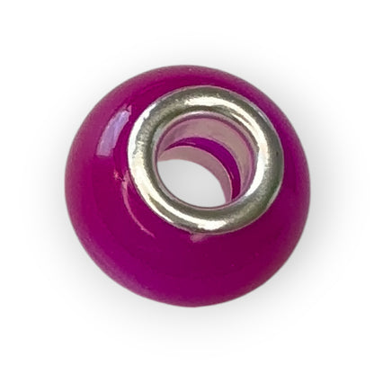 Charm cristal fucsia
