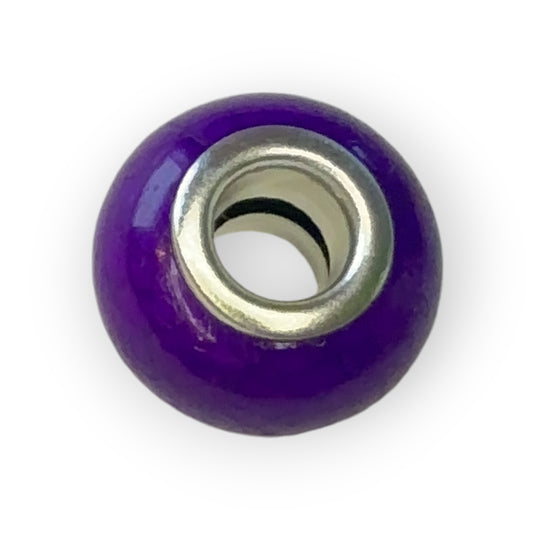 Charm esfera efecto grietas morada