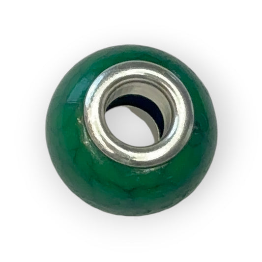 Charm esfera efecto piel de serpiente mate