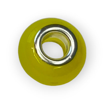 Charm esfera cristal amarillo