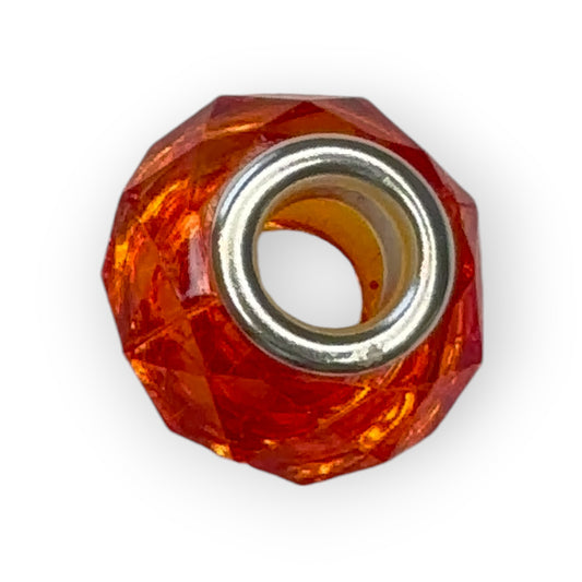 Charm esfera crital naranja