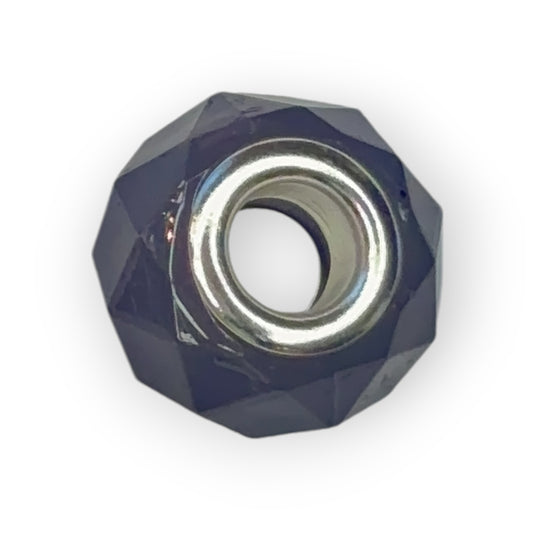 Charm esfera cristal morado indigo opaco