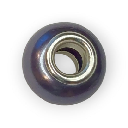 Charm esfera morado cromado