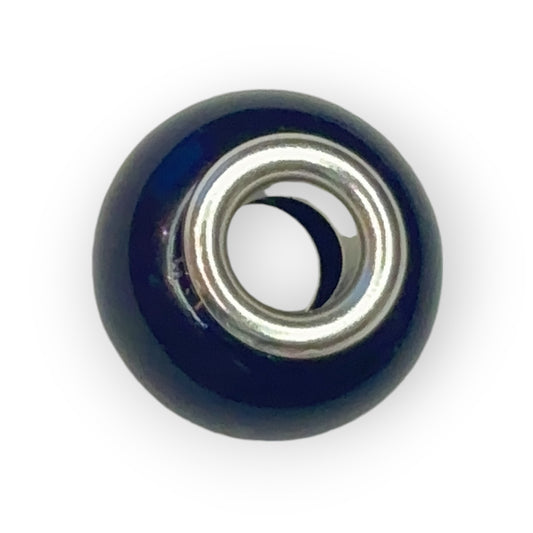 Charm esfera negro mate