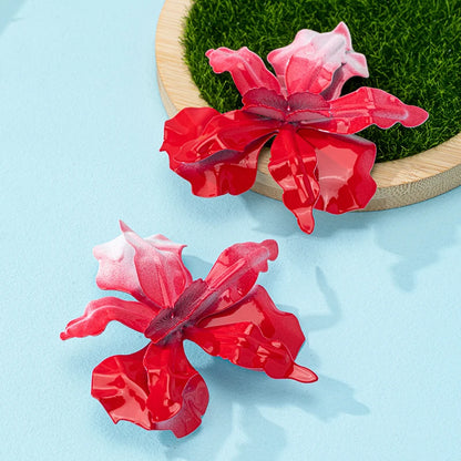 Pendientes Flor Tropical