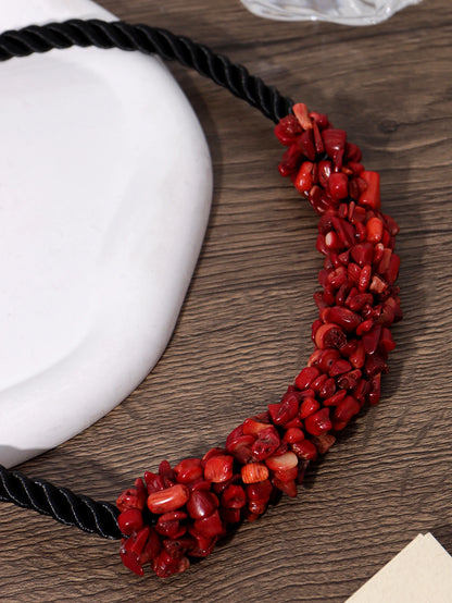 Collar Boho Brillo Artesanal