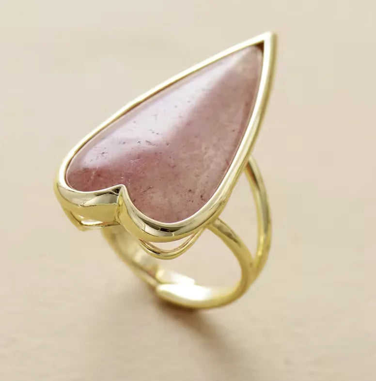 Anillos con piedras naturales
