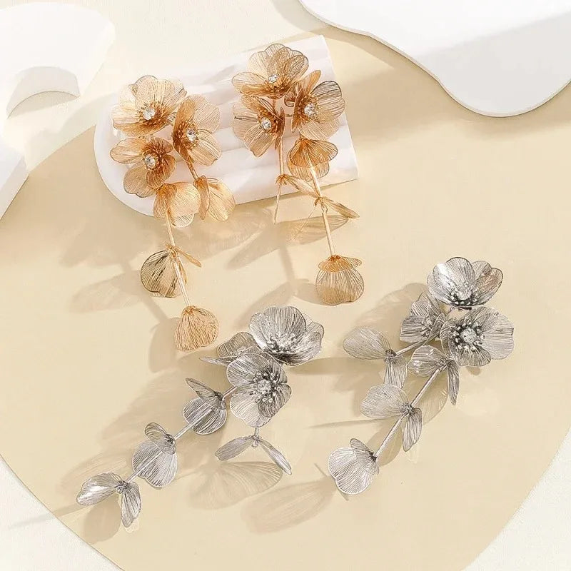 Pendientes Florales Elegantes