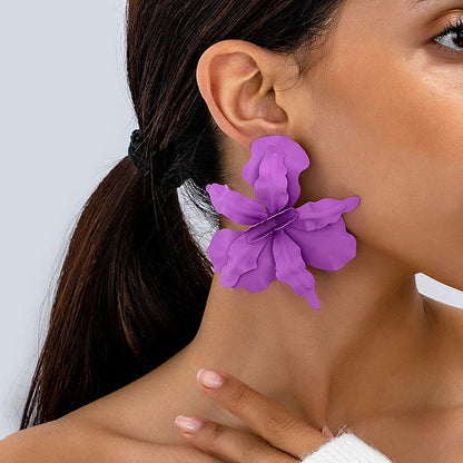 Pendientes Flor Tropical