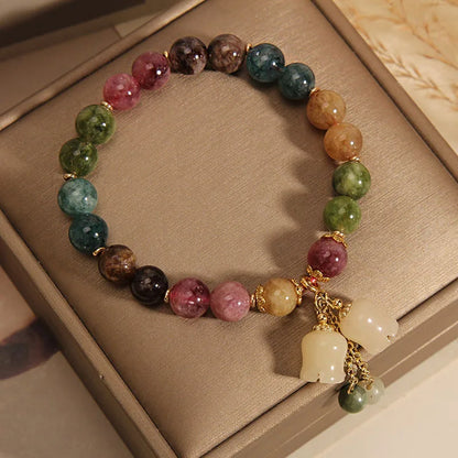 Pulsera Energética de Turmalina Natural