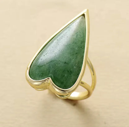 Anillos con piedras naturales