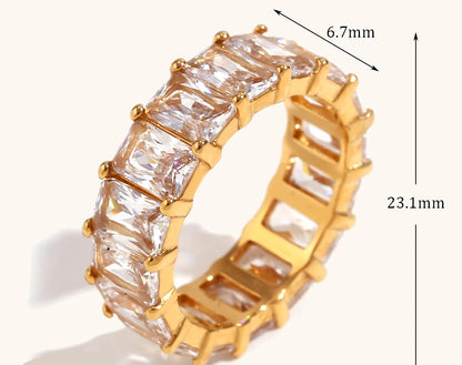 Anillo Éclat Zirconia
