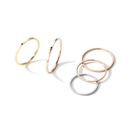 Anillo Fino Minimalista – Elegancia Diaria