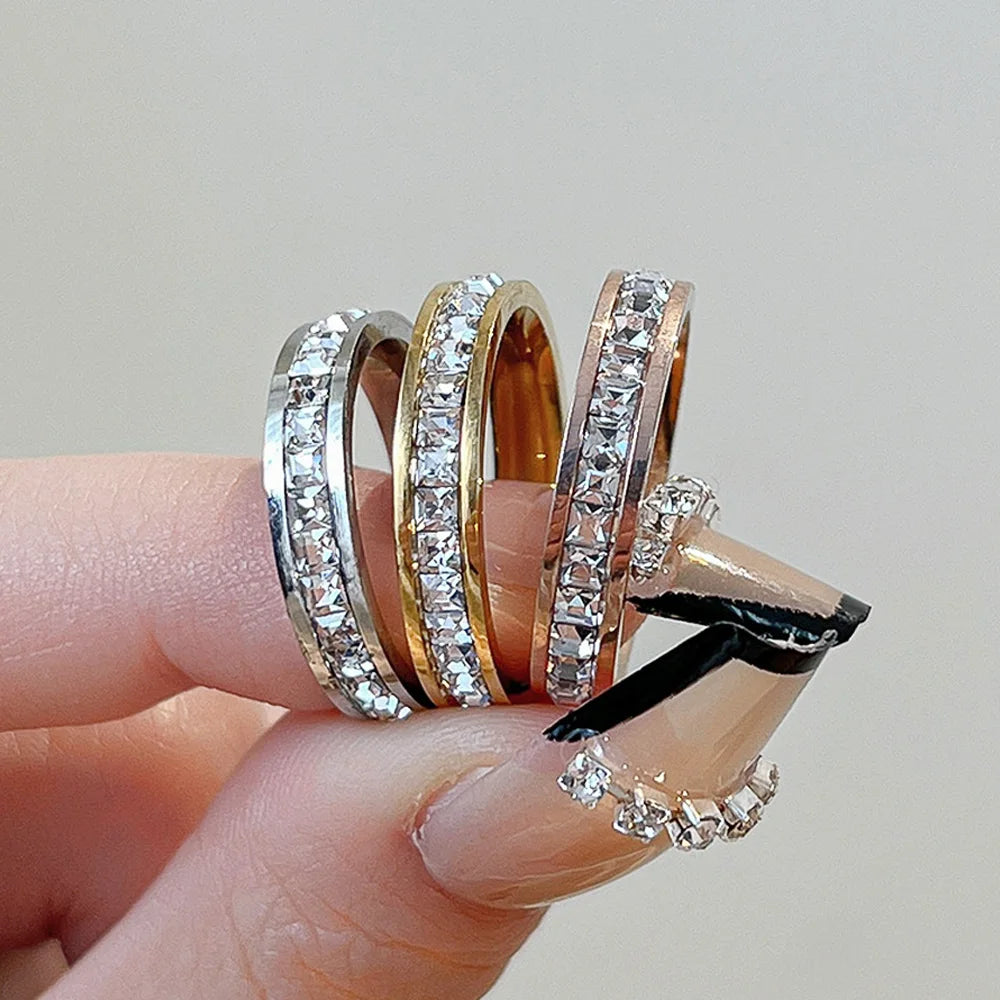 Anillo Eternity Brillante