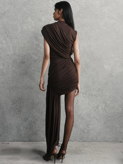 Vestido ajustado elegante sin mangas