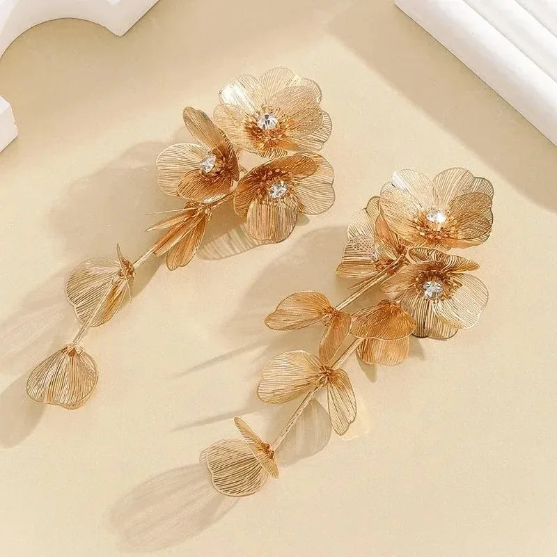 Pendientes Florales Elegantes
