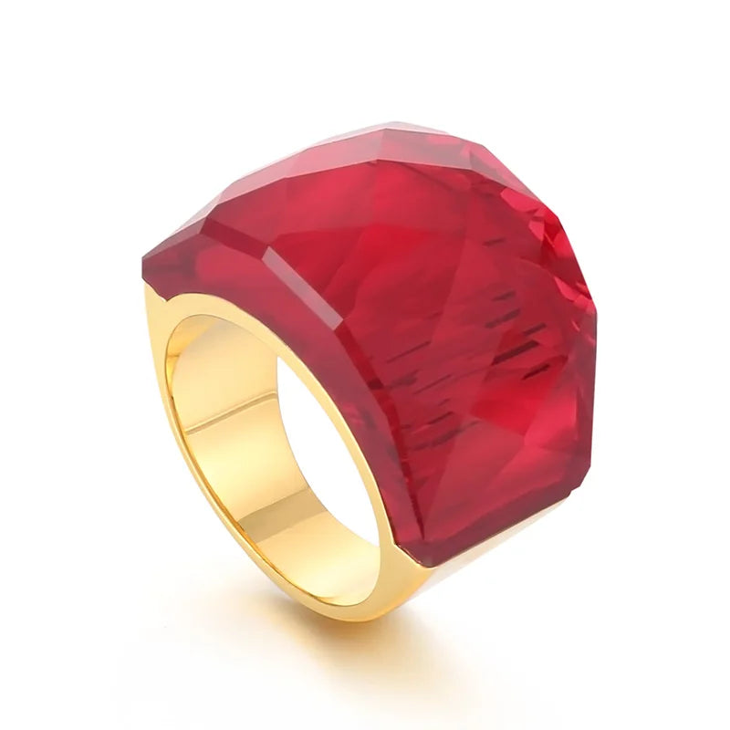 Anillos Cristal Color