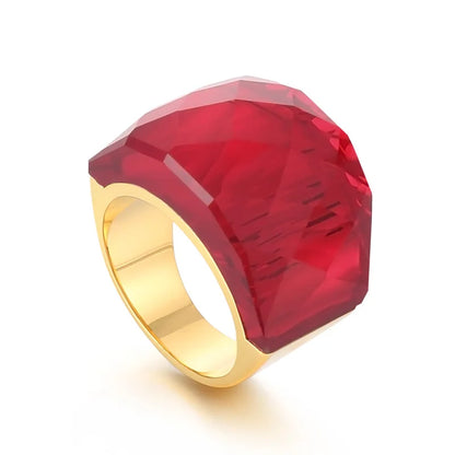 Anillos Cristal Color