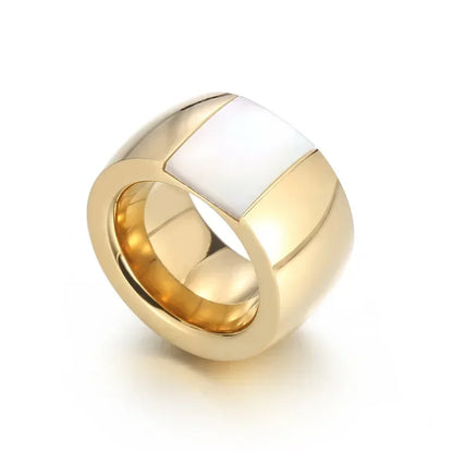 Anillo Luxe con Piedra Cristalina