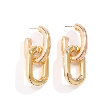 Pendientes Oval Luxe