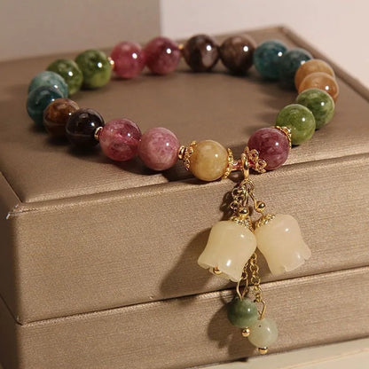 Pulsera Energética de Turmalina Natural
