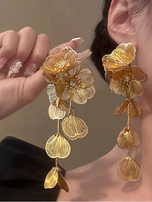 Pendientes Florales Elegantes