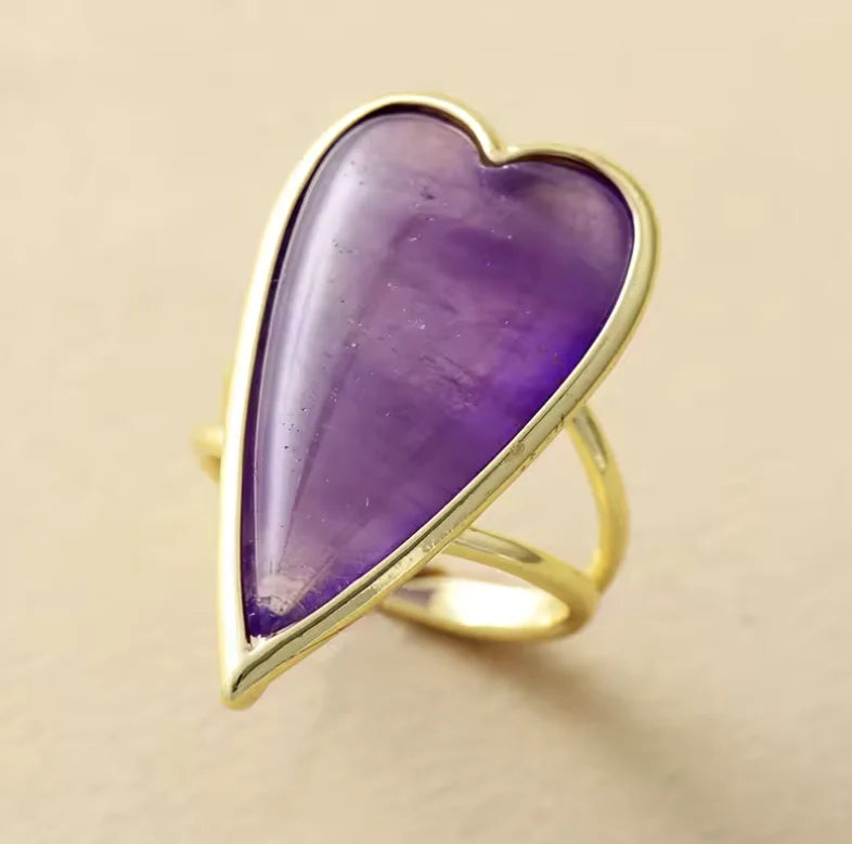 Anillos con piedras naturales