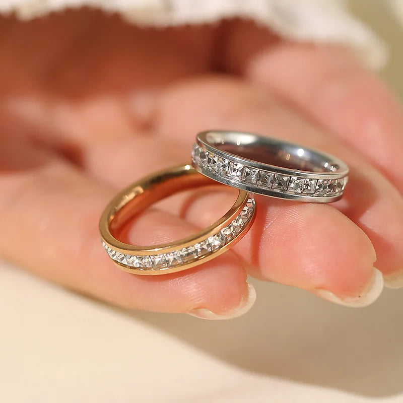 Anillo Eternity Brillante