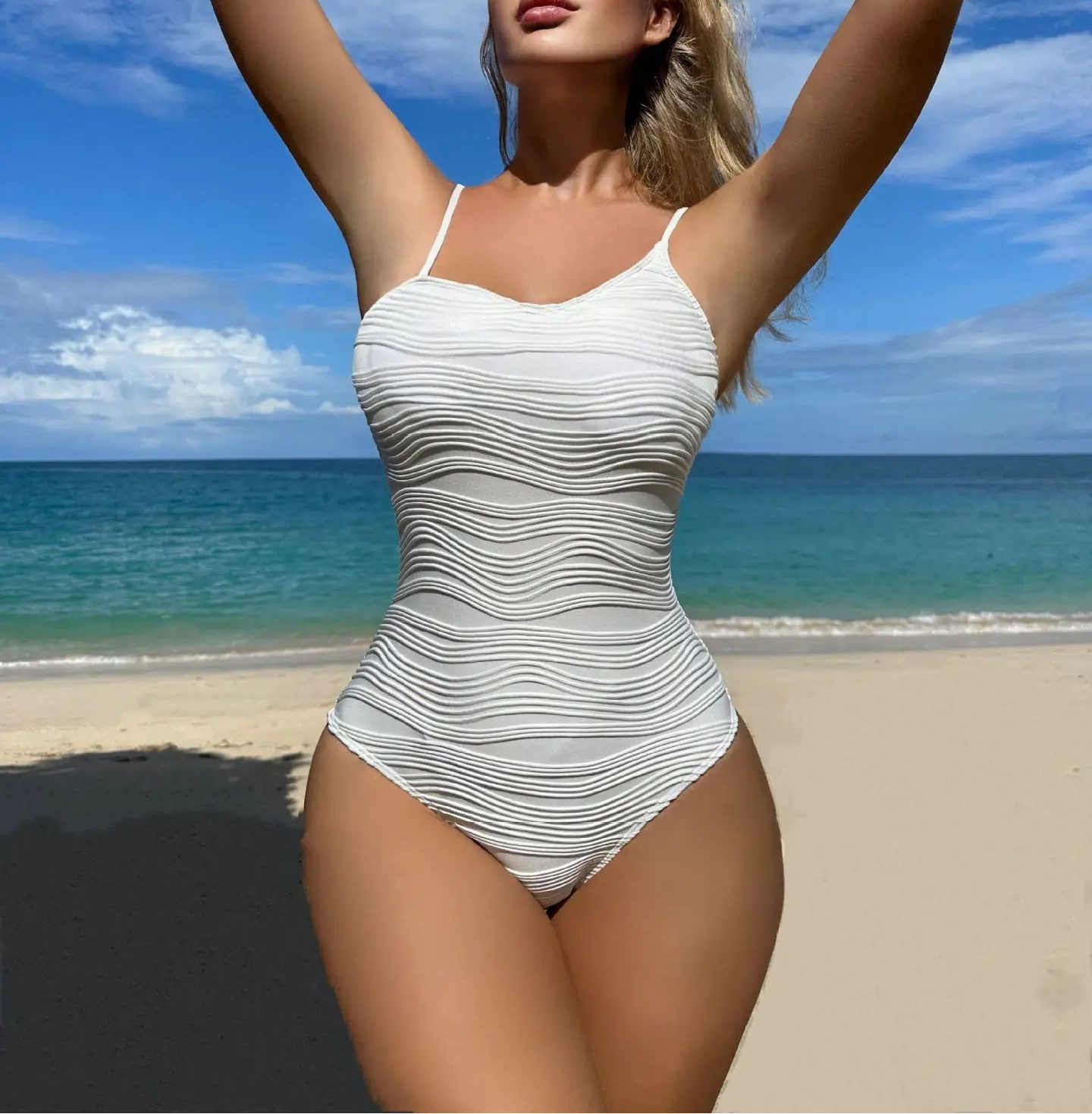 Bañador Push Up Textura Luxe