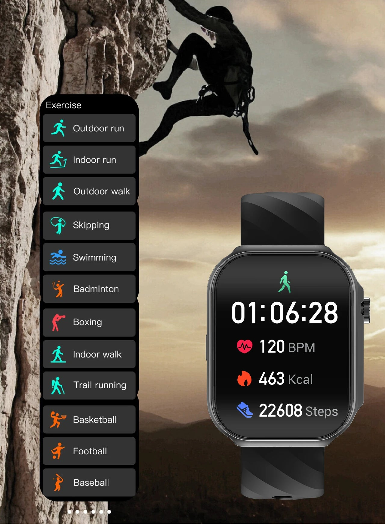 Elegance AMOLED Smartwatch Unisex