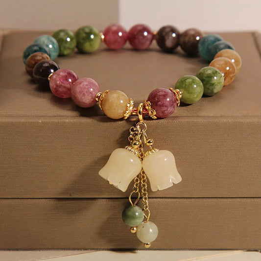 Pulsera Energética de Turmalina Natural