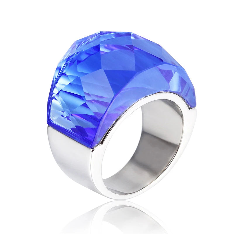Anillos Cristal Color