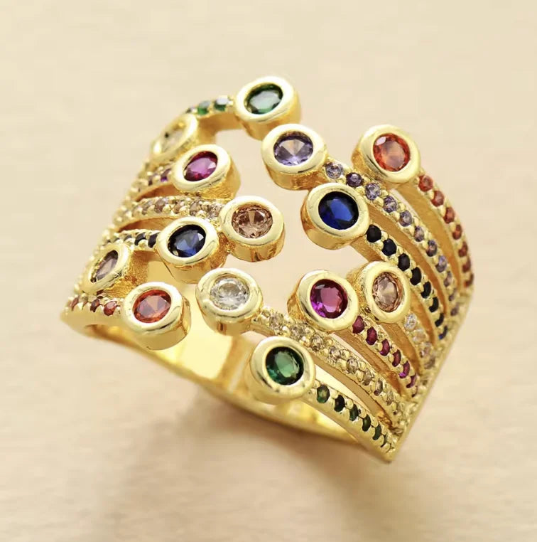 Anillos con piedras naturales