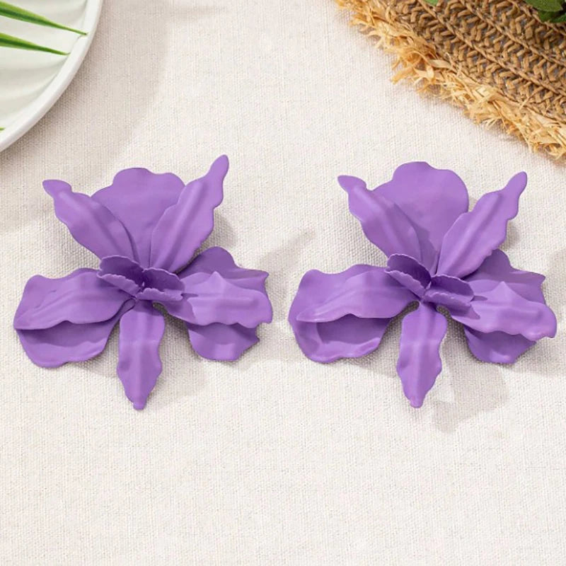 Pendientes Flor Tropical