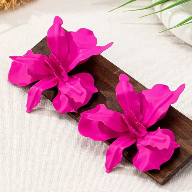 Pendientes Flor Tropical