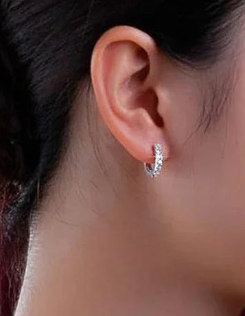 Pendientes Aro Brillante Crystal
